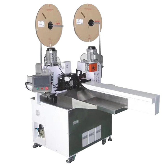 Fully-auto Five-wire Double Ends Connector Crimp Machine
