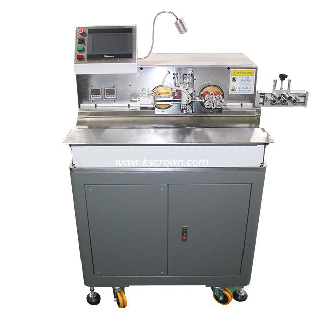 Automatic Cable Double-side Cutting, Stripping, Twisting and Tinning Machine