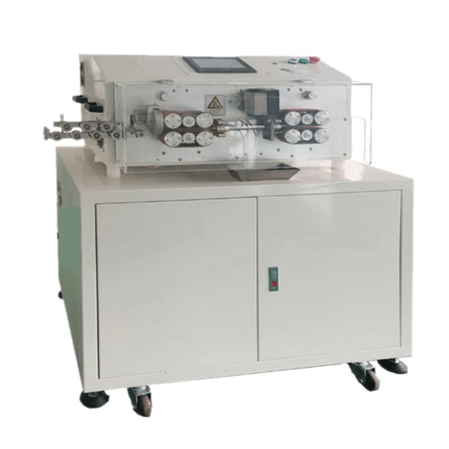 Multi-conductor Sheathed Cable Cutting and Stripping Machine