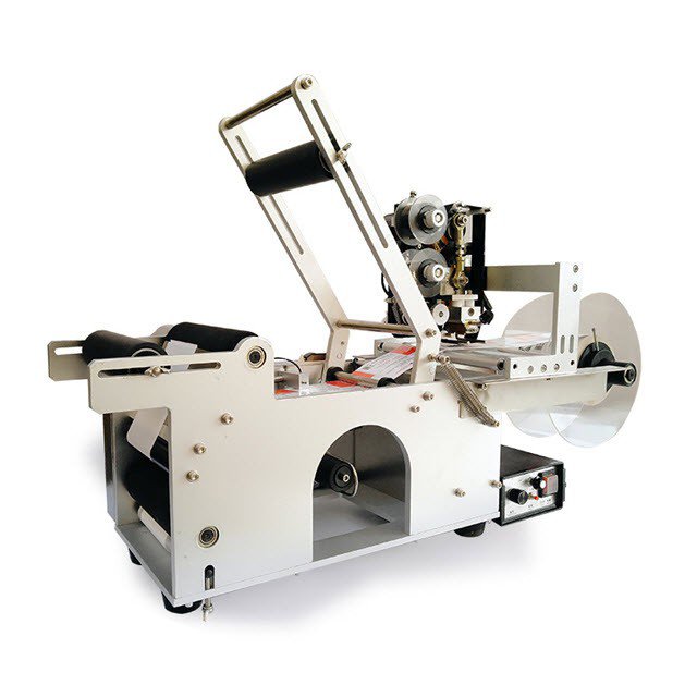Automatic Round Bottle Labeling Machine with Date Printing