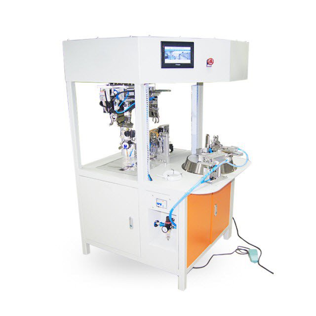 Automated Wire Round Coil Winding and Binding Machine