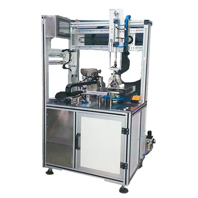 Cable Winding and Rubber Band Tying Machine