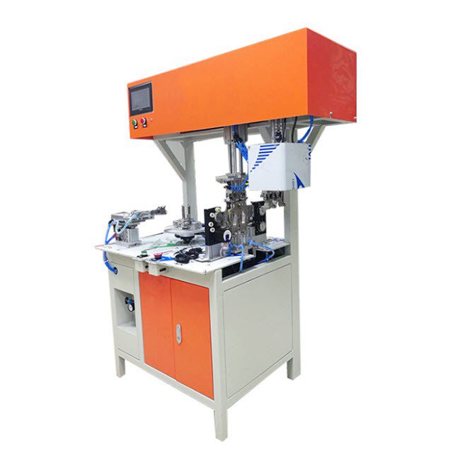 Automated Thin Wire Coil Winding and Tying Machine
