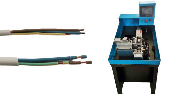 Multi-core Cable Inner Wires Long and Short Stripping Machine
