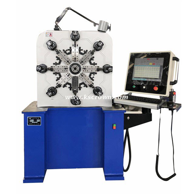 Camless Wire Rotating Spring Forming Machine