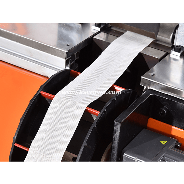 Ultrasonic Elastic Band Webbing Cutting and Hook & Loop Stitching Welding Machine