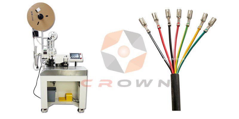 Multi-core Cable Stripping and Crimping Machine