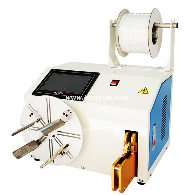 Coil Winding and Tying Machine for Wire and Cable