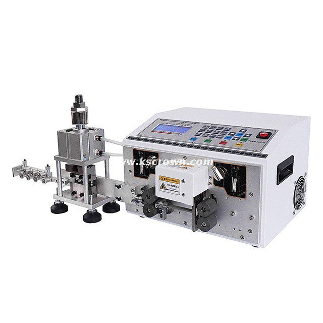 Automatic Multi-pin Flat Cable Slitting and Stripping Machine