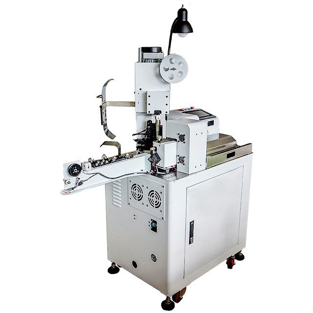 Parallel Twin Wire Stripping Splitting and Crimping Machine