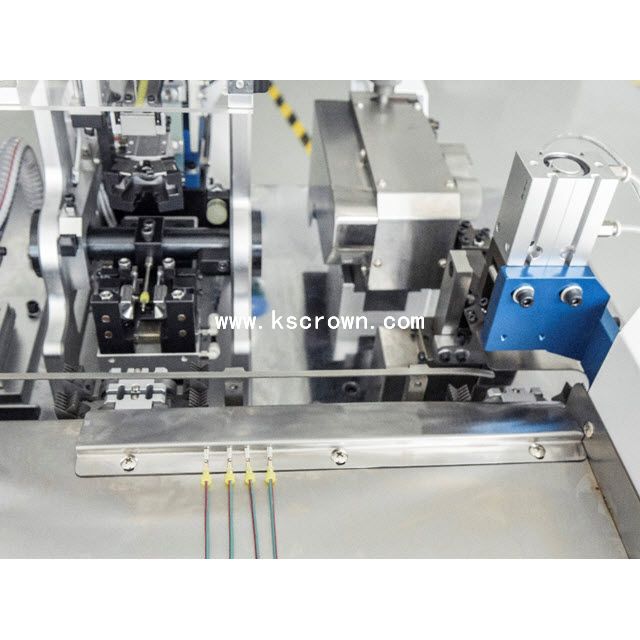 Fully Automatic Wire Single-end Rubber Seals Crimping Machine 