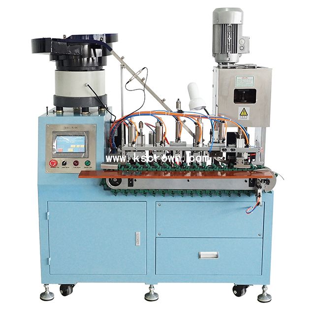 Automated European Standard Plug Riveting Machine