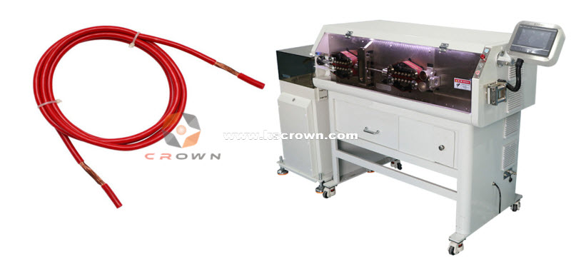 Cable Coiling Machine for Cutting and Stripping Machine 