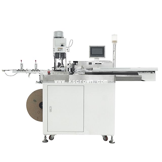 Fully Automatic Five-wire Sheath Stripping Tinning Crimping Machine