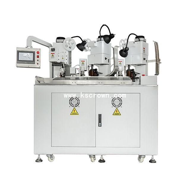 Two Wires Combined Terminal Crimping Machine