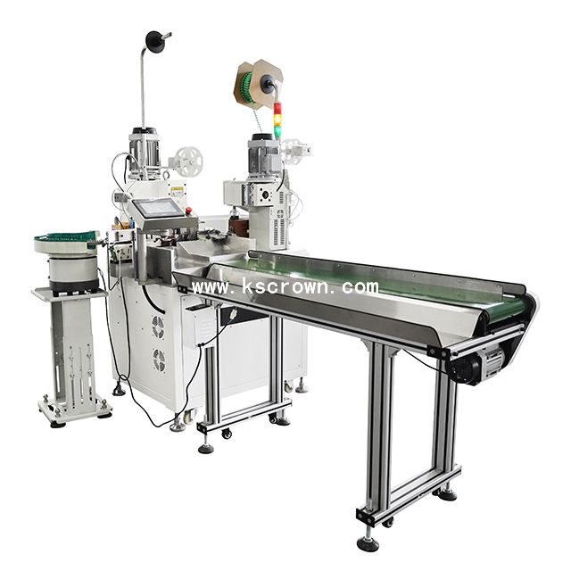 Wire Double-Ended Terminal Crimping Machine