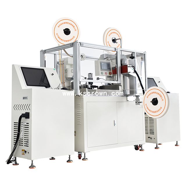 Wire Double-end Crimping and Number Tube Insertion and Laser Marking Machine