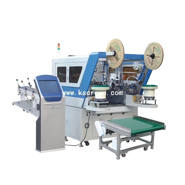 Double-end Crimping and Housing Connector Assembly Machine
