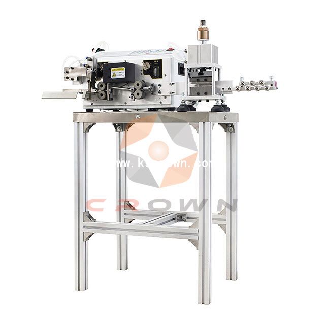 Twin-Parallel Flat Cables Splitting and Stripping Machine