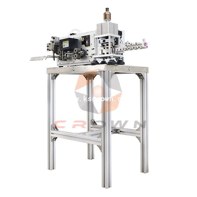 Twin-Parallel Flat Cables Splitting and Stripping Machine