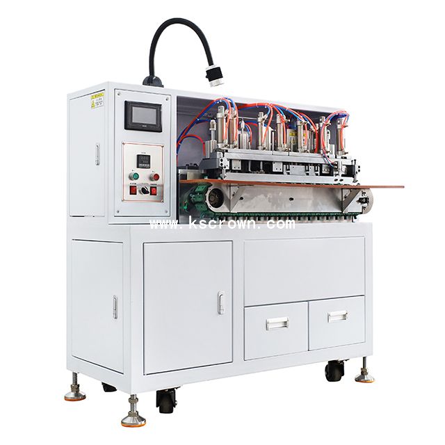 Round Multi-core Cable Peeling Twisting and Tinning Machine