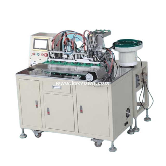 Automatic DC/RCA Connector Soldering Machine