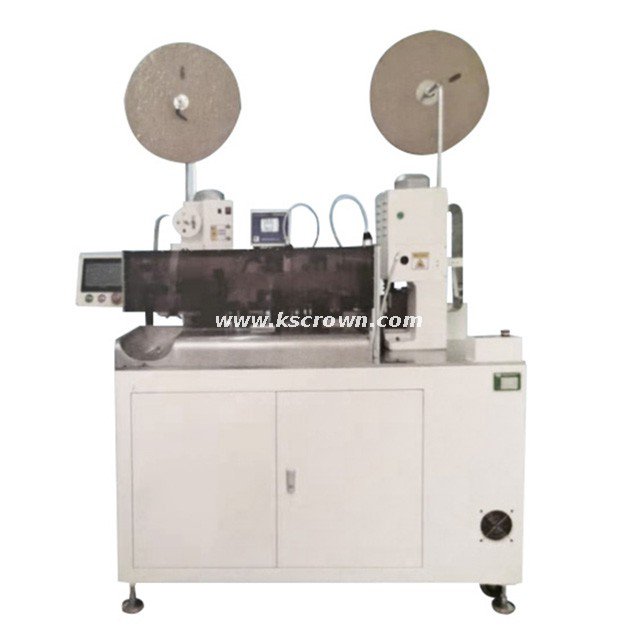Multi-conductor Cable Shrinkable Tube Loading & Connector Crimping Machine
